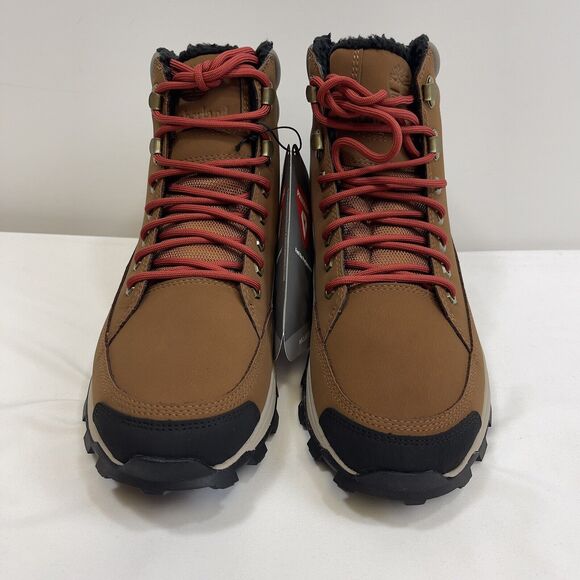 Timberland Boots Men 8.5 Beige Black  Leather Waterproof InsulatedTreeline Sport main image 4
